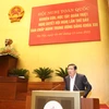 Hội nghị toàn quốc nghiên cứu, học tập, quán triệt Nghị quyết Hội nghị lần thứ sáu Ban Chấp hành Trung ương Đảng khoá XIII chuyên đề 1 "Tiếp tục xây dựng và hoàn thiện Nhà nước pháp quyền xã hội chủ nghĩa Việt Nam trong giai đoạn mới" bằng hình thức trực 