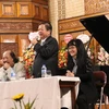 Nhạc sỹ Đỗ Hồng Quân phát biểu tại Hội thảo. (Ảnh: TTXVN)