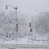 Tuyết rơi dày đặc tại Washington, DC, Mỹ ngày 3/1/2022. (Ảnh: AFP/TTXVN)