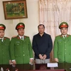 Bị can Nguyễn Văn Vấn tại Cơ quan Cảnh sát điều tra. (Ảnh: Đinh Thùy/TTXVN)