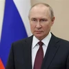 Tổng thống Nga Vladimir Putin tại một sự kiện ở Moskva. (Ảnh: AFP/TTXVN)