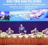 Thủ tướng Phạm Minh Chính chủ trì Hội nghị triển khai Chương trình hành động của Chính phủ về phát triển vùng Đồng bằng sông Hồng. (Ảnh: Dương Giang/TTXVN)