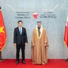 Thứ trưởng Bộ Ngoại giao Phạm Quang Hiệu và Thứ trưởng Bộ Ngoại giao Bahrain Hoàng thân Abdulla bin Ahmed Al Khalifa. (Nguồn: Bộ Ngoại giao Việt Nam)