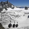 Đỉnh Mont Blanc. (Nguồn: AFP)