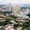 Một góc không gian xanh đô thị thành phố Biên Hòa, tỉnh Đồng Nai. (Ảnh: Hồng Đạt/TTXVN)