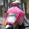 Từ 10-15 giờ ngày 8/5, khu vực nội thành Hà Nội và các vùng lân cận vẫn tiếp tục có mưa. (Ảnh: Lê Minh Sơn/Vietnam+)