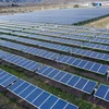 Một nhà máy điện mặt trời ở Santiago, Chile. (Ảnh: AFP/TTXVN)