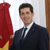 Bộ trưởng Nội vụ Argentina Eduardo Enrique de Pedro. (Ảnh Hoài Nam/TTXVN)