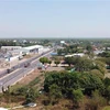 Khu công nghiệp và dân cư Đồng Phú quy hoạch với diện tích hơn 6.300ha nằm trên địa bàn 6 xã của huyện Đồng Phú, tỉnh Bình Phước liền kề với tỉnh Bình Dương và trục giao thông ĐT 741. (Ảnh: Sỹ Tuyên/TTXVN)