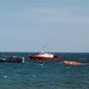Tàu tìm kiếm cứu nạn cùng tàu cá tìm kiếm ngư dân mất tích xung quanh khu vực tàu cá bị nạn. Ảnh minh họa. (Ảnh: TTXVN phát)