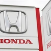 Biểu tượng của Hãng sản xuất ôtô Honda. (Ảnh: Kyodo/TTXVN)