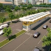 TP.HCM chấm dứt dự án hỗ trợ tuyến buýt nhanh BRT số 1. (Ảnh: Saigon BRT)