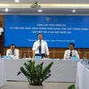 Phó Thủ tướng Trần Hồng Hà phát biểu tại buổi làm việc. (Ảnh: Thu Hoài/TTXVN)