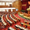 Toàn cảnh bế mạc Hội nghị lần thứ tám Ban Chấp hành Trung ương Đảng Cộng sản Việt Nam khóa XIII. (Ảnh: Trí Dũng/TTXVN)