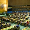 Toàn cảnh phiên họp của Đại hội đồng Liên hợp quốc bầu chọn các quốc gia thành viên mới của Hội đồng Nhân quyền nhiệm kỳ 2024-2026, tại New York, Mỹ. (Ảnh: THX/TTXVN)