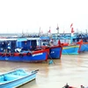 Hiện tỉnh Quảng Bình có 1.124 tàu cá từ 15m trở lên đang hoạt động lắp đặt thiết bị giám sát hành trình tàu cá (đạt 96,2%). (Ảnh: Tá Chuyên/TTXVN)