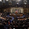Toàn cảnh một phiên họp Quốc hội Mỹ tại Washington, DC. (Ảnh: AFP/TTXVN)