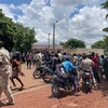 Hiện trường một vụ tấn công tại Kati, Mali, ngày 22/7/2022. (Ảnh: AFP/TTXVN)