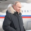 Tổng thống Nga Vladimir Putin tới Belarus. (Nguồn: TASS)