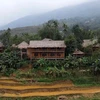 Núi rừng Pù Luông, huyện Bá Thước (Thanh Hóa), thu hút nhiều du khách đến tham quan, nghỉ dưỡng. (Ảnh: Nguyễn Nam/TTXVN)