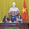 Phó Chủ tịch nước Võ Thị Ánh Xuân phát biểu chỉ đạo. (Ảnh: Minh Đức/TTXVN)