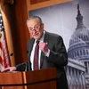 Lãnh đạo đa số tại Thượng viện Mỹ Chuck Schumer. (Ảnh: AFP/TTXVN)