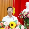Phó Chủ tịch Ủy ban Nhân dân tỉnh An Giang Lê Văn Phước. (Ảnh: Công Mạo/TTXVN) 