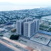 Khu chung cư Nhà ở xã hội Bàu Tràm (quận Liên Chiểu, thành phố Đà Nẵng) tiếp tục triển khai các block mới để phục vụ nhu cầu của công nhân, người lao động thành phố. (Ảnh: Quốc Dũng/TTXVN)