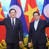 Thủ tướng Phạm Minh Chính hội đàm với Thủ tướng Lào Sonexay Siphandone 