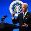 Tổng thống Mỹ Joe Biden. (Ảnh: AFP/ TXVN)