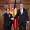 Thủ tướng hội kiến Tổng thống, Chủ tịch Thượng viện và Chủ tịch Hạ viện Romania