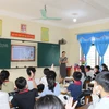 Nhiều địa phương tại Nghệ An thực hiện điều chuyển, biệt phái giáo viên giữa các nhà trường để phù hợp với từng môn học. (Ảnh: Bích Huệ/TTXVN)