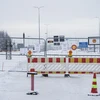 Cửa khẩu Vaalimaa ở biên giới Phần Lan-Nga bị đóng cửa ngày 7/12/2023. (Ảnh: AFP/TTXVN)