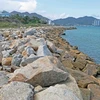 Một dự án lấn biển tại tỉnh Khánh Hòa. (Ảnh: Nguyễn Dũng/TTXVN)