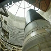 Tên lửa liên lục địa có khả năng mang đầu đạn hạt nhân Titan II của Mỹ. (Ảnh: Sputnik/TTXVN)