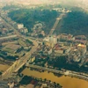 Thung lũng Mường Thanh (thành phố Điện Biên Phủ, tỉnh Điện Biên) qua những góc máy đặc biệt từ trực thăng của Không quân Việt Nam cho thấy từ chiến trường khốc liệt này sau 70 năm đã đổi thay với diện mạo đô thị ngày càng khang trang.