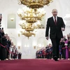 Ông Vladimir Putin tại lễ nhậm chức Tổng thống LB Nga nhiệm kỳ thứ 5 ở Moskva. (Ảnh: AFP/TTXVN)