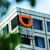 Biểu tượng Didi Chuxing tại Hàng Châu, tỉnh Chiết Giang, Trung Quốc. (Ảnh: AFP/TTXVN)