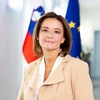 Phó Thủ tướng, Bộ trưởng Ngoại giao và các vấn đề châu Âu Slovenia Tanja Fajon. (Ảnh: TTXVN phát)