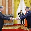 Chủ tịch nước Tô Lâm tiếp nhận Quốc thư của Đại sứ Turkmenistan Parakhat Durdyev. (Ảnh: Nhan Sáng/TTXVN)