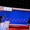 Chiều 27/6 (giờ Mỹ), tại Atlanta (Georgia), đương kim Tổng thống Joe Biden (phải) và cựu Tổng thống Donald Trump đã có cuộc tranh luận trực tiếp đầu tiên giữa các ứng cử viên trong cuộc bầu cử Tổng thống năm 2024. (Ảnh: CNN/TTXVN)