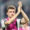 Tuyển thủ Đức Thomas Mueller. (Ảnh: THX/TTXVN)