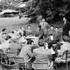Ngày 19/7/1954, Phó Thủ tướng Phạm Văn Đồng họp báo tại Trụ sở Phái đoàn Việt Nam ở Liên hợp quốc (Geneva, Thụy Sĩ) để thông báo về vấn đề thống nhất Việt Nam. (Ảnh: Tư liệu TTXVN)