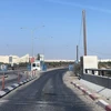 Cửa khẩu Allenby Bridge tại biên giới giữa Israel và Jordan. (Ảnh: Vũ Hội/TTXVN)