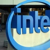 Biểu tượng Intel tại Santa Clara, bang California, Mỹ. (Ảnh: AFP/TTXVN)