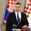 Tổng thống Croatia Zoran Milanovic. (Ảnh: AFP/TTXVN)