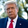 Cựu Tổng thống Donald Trump tại một cuộc họp báo ở Washington, DC, Mỹ. (Ảnh: AFP/TTXVN)