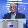 Người đứng đầu chính sách đối ngoại của Liên minh châu Âu (EU), ông Josep Borrell trong một cuộc họp báo. (Ảnh: THX/TTXVN)