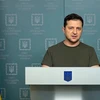 Tổng thống Ukraine Volodymyr Zelensky. (Ảnh: Getty Images/TTXVN)