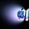 Biểu tượng App store của Apple. (Ảnh: AFP/TTXVN)